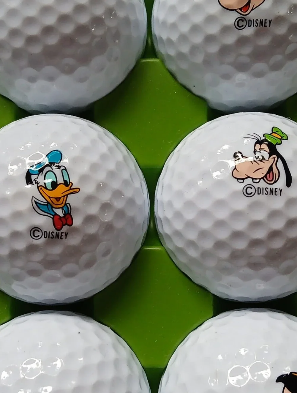 Vintage Disney Golf Ball Set